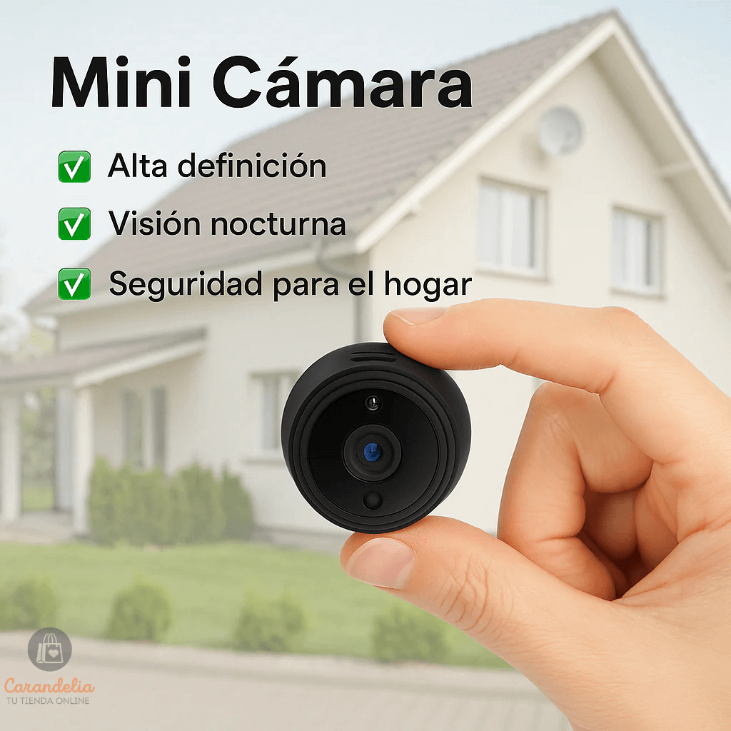 Mini Cámara WiFi – Protege tu Hogar en Todo Momento+ENVIO GRATIS