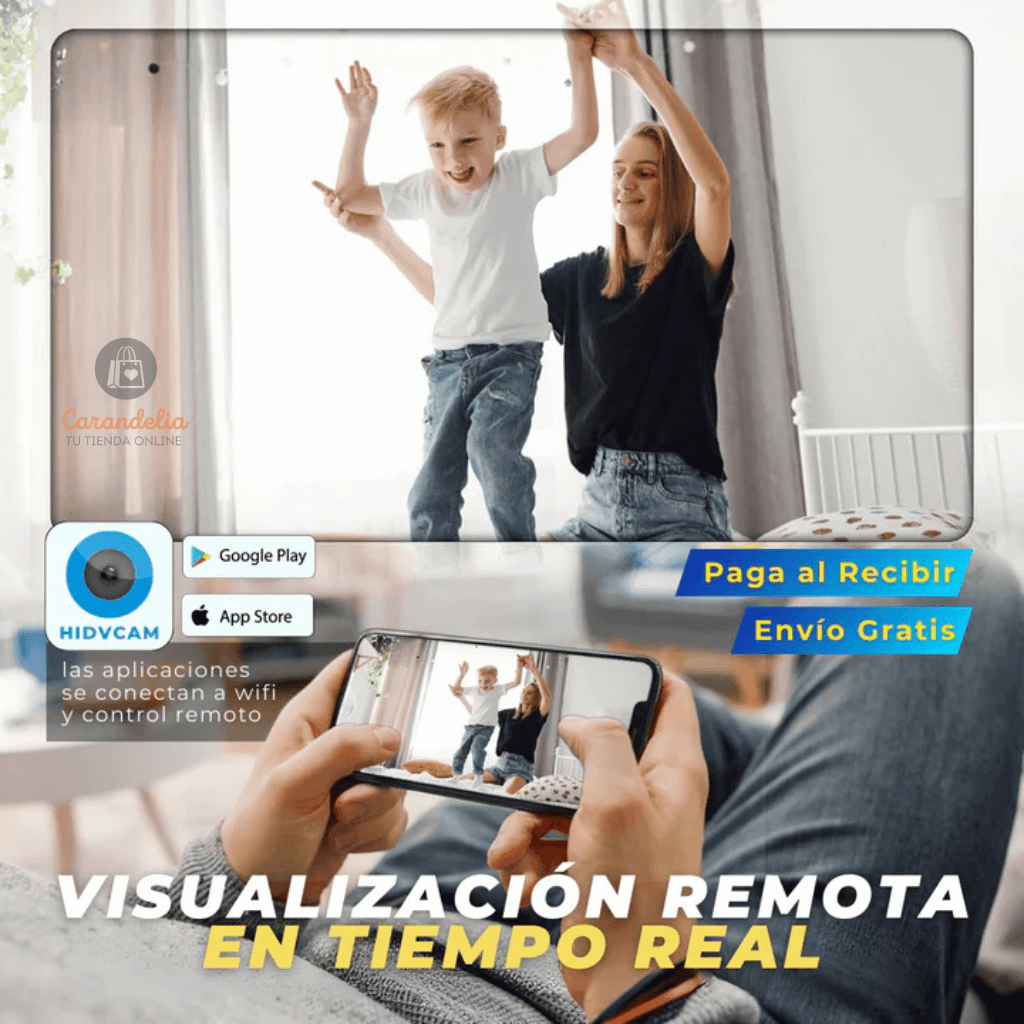 Mini Cámara WiFi – Protege tu Hogar en Todo Momento+ENVIO GRATIS