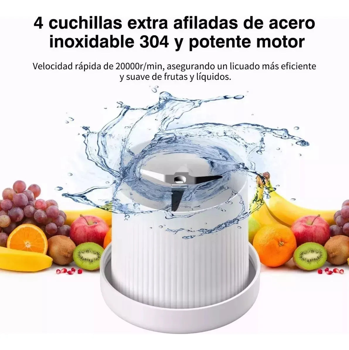 Botella Batidora Portátil Freshjuice + ENVIO GRATIS